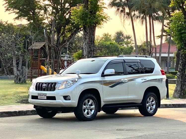 Toyota Land Cruiser Prado 2013 2.7 TX 4WD Utility-car เบนซิน ไม่ติดแก๊ส เกียร์อัตโนมัติ ขาว รูปที่ 3
