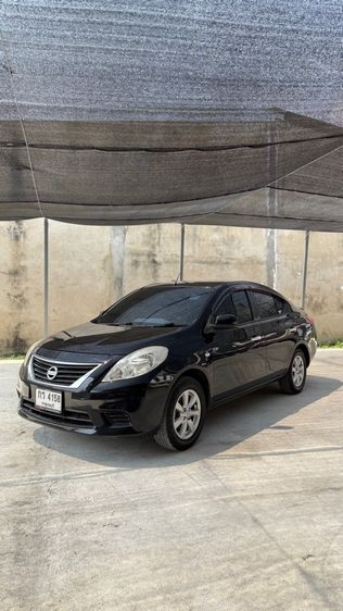 Nissan Almera 2012 1.2 ES Sedan เบนซิน ไม่ติดแก๊ส เกียร์อัตโนมัติ ดำ รูปที่ 2