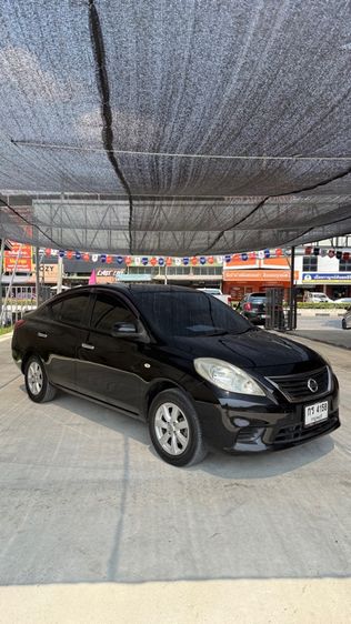Nissan Almera 2012 1.2 ES Sedan เบนซิน ไม่ติดแก๊ส เกียร์อัตโนมัติ ดำ รูปที่ 3