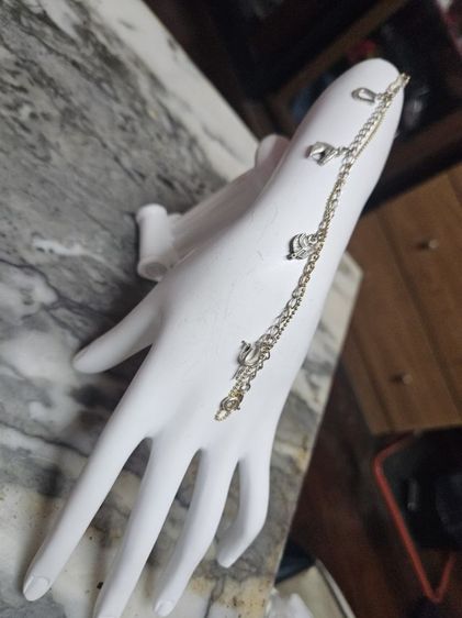 สร้อยข้อมือเงิน 925 แท้ ชุบทองแท้ รูปที่ 5