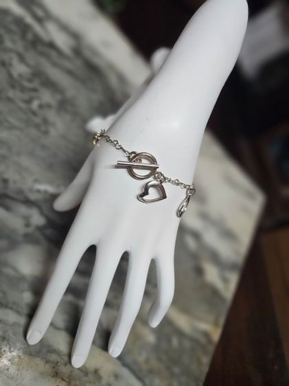 สร้อยข้อมือเงินแท้ 925 ชุบทองแท้ 