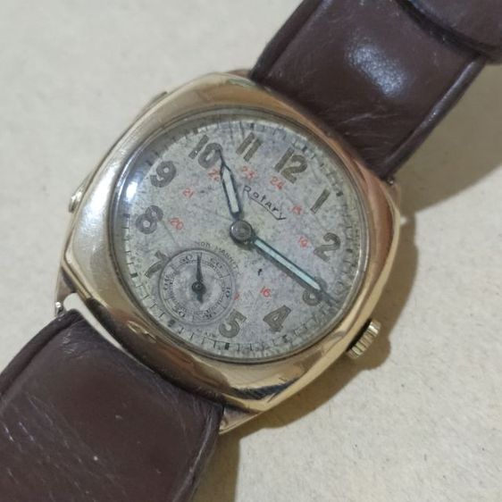 นาฬิกาวินเทจ แบรนด์ Rotary men watch 9ct 375 gold ยุคปี 1950-1960 รูปที่ 2