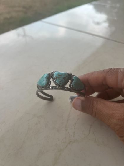 กำไลข้อมือเงินแท้ คร้อยแท้  รูปที่ 3