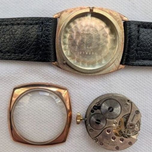 นาฬิกาวินเทจ แบรนด์ Record swiss made ตัวเรือน 9ct 375 ยุคปี 1950 รูปที่ 5