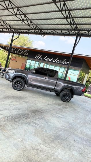 Toyota Hilux Revo 2015 2.4 Prerunner G Pickup ดีเซล ไม่ติดแก๊ส เกียร์อัตโนมัติ เทา รูปที่ 4