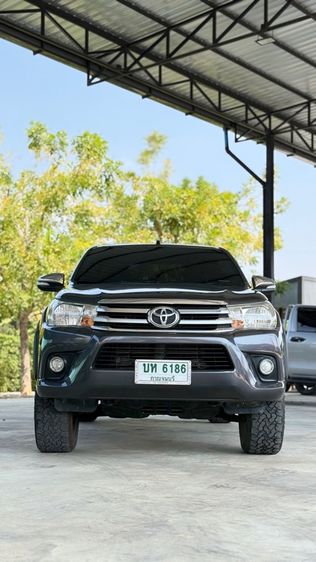Toyota Hilux Revo 2015 2.4 Prerunner G Pickup ดีเซล ไม่ติดแก๊ส เกียร์อัตโนมัติ เทา รูปที่ 2