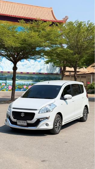 Suzuki Ertiga 2018 1.4 Dreza Utility-car เบนซิน ไม่ติดแก๊ส เกียร์อัตโนมัติ ขาว รูปที่ 2