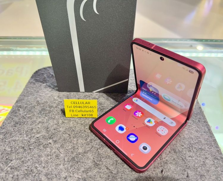 Z Flip7 512GB สวยไร้รอย ประกันศูนย์ไทย5เดือนกว่า ครบกล่อง รูปที่ 3
