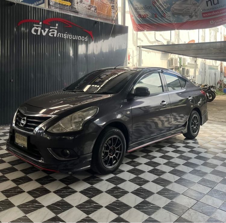 Nissan Almera 2015 1.2 VL Sedan เบนซิน ไม่ติดแก๊ส เกียร์อัตโนมัติ เทา รูปที่ 2