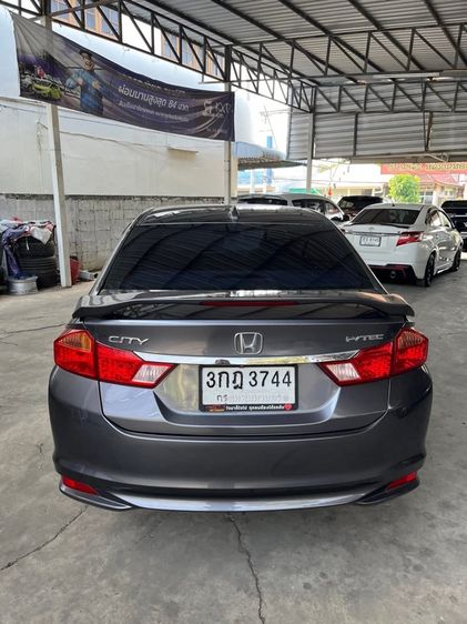 Honda City 2014 1.5 Sv i-VTEC Sedan เบนซิน ไม่ติดแก๊ส เกียร์อัตโนมัติ เทา รูปที่ 4