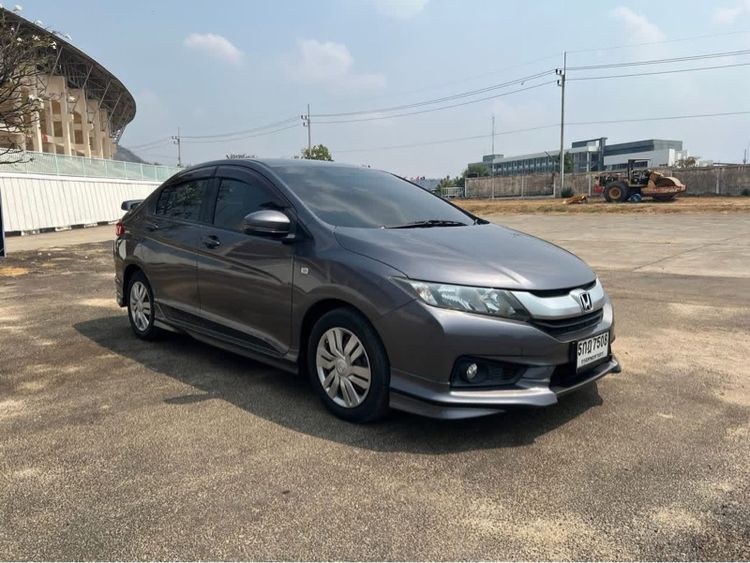 Honda City 2016 1.5 S Sedan เบนซิน ไม่ติดแก๊ส เกียร์อัตโนมัติ เทา รูปที่ 2