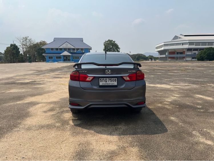 Honda City 2016 1.5 S Sedan เบนซิน ไม่ติดแก๊ส เกียร์อัตโนมัติ เทา รูปที่ 4