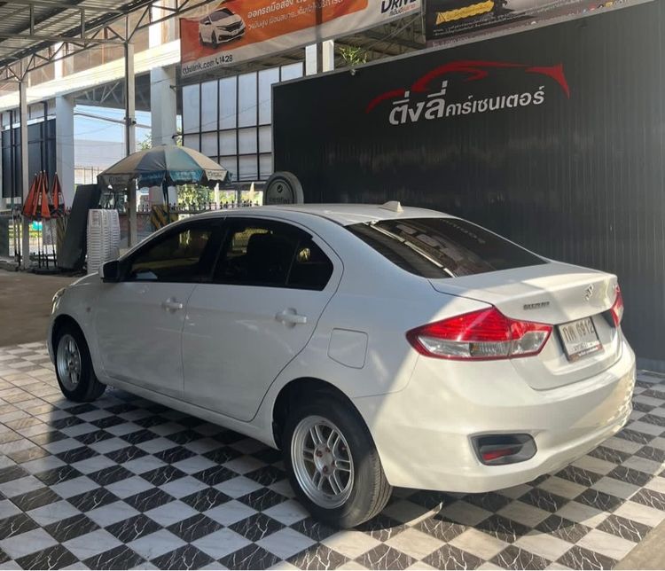 Suzuki Ciaz 2018 1.2 GL Sedan เบนซิน ไม่ติดแก๊ส เกียร์อัตโนมัติ ขาว รูปที่ 4