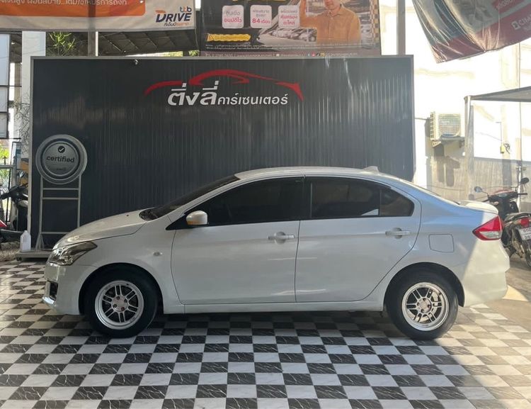 Suzuki Ciaz 2018 1.2 GL Sedan เบนซิน ไม่ติดแก๊ส เกียร์อัตโนมัติ ขาว รูปที่ 3