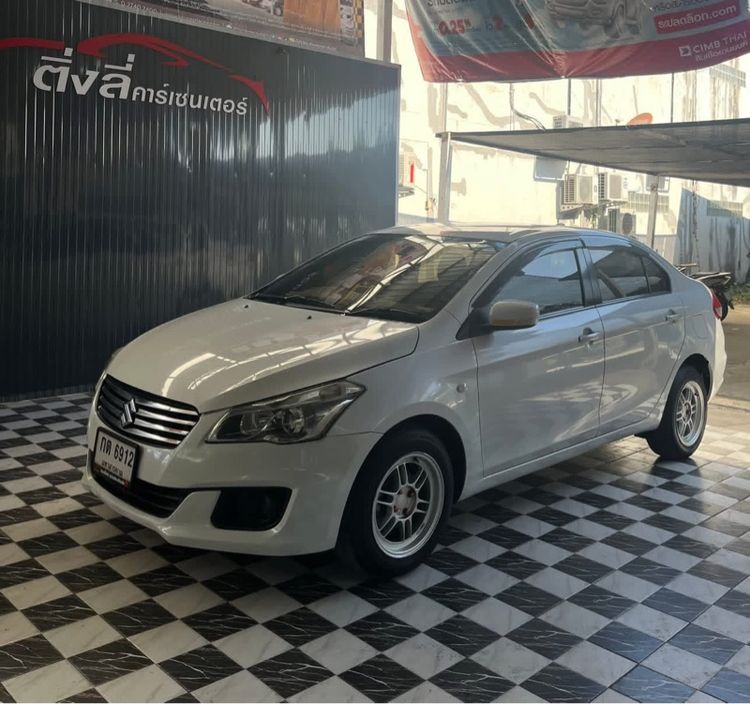 Suzuki Ciaz 2018 1.2 GL Sedan เบนซิน ไม่ติดแก๊ส เกียร์อัตโนมัติ ขาว รูปที่ 2