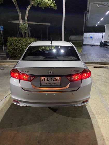 Honda City 2014 1.5 S CNG Sedan เบนซิน ไม่ติดแก๊ส เกียร์อัตโนมัติ บรอนซ์เงิน รูปที่ 4