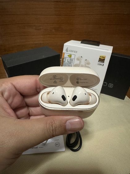 หูฟังไร้สาย Edifier W260NC (สี ivory)  รูปที่ 2