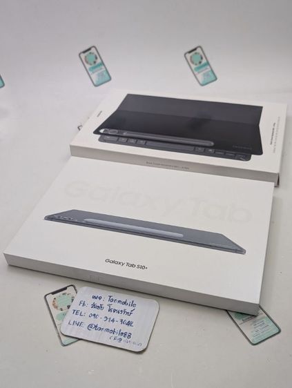 256 GB Samsung Galaxy Tab S10 Plus Wifi Ram 12 Rom 256 ศูนย์ไทย สภาพสวย อุปกรณ์ครบยกกล่อง ขาดสายชาร์จ พร้อม Book Cover Keyboard เพียง 18,590 บาท