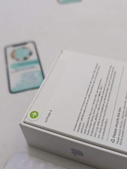 ขาย เทิร์น AirPods 4 ศูนย์ไทย ของใหม่มือ 1 เพียง 3,390 บาท เท่านั้น ครับ  รูปที่ 3