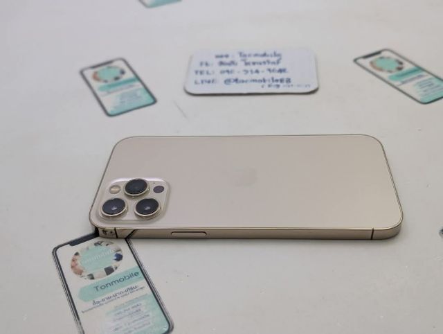 ขาย เทิร์น iPhone 12 Pro Max 256 Gb Gold ศูนย์ไทย มีตัวเครื่องอย่างเดียว ไม่มีอุปกรณ์อื่น สุขภาพแบต 68เพียง 9,390 บาท ครับ รูปที่ 3