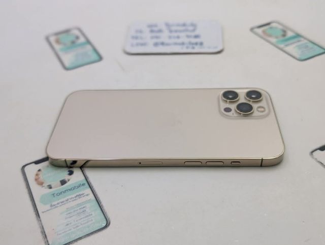 ขาย เทิร์น iPhone 12 Pro Max 256 Gb Gold ศูนย์ไทย มีตัวเครื่องอย่างเดียว ไม่มีอุปกรณ์อื่น สุขภาพแบต 68เพียง 9,390 บาท ครับ รูปที่ 4