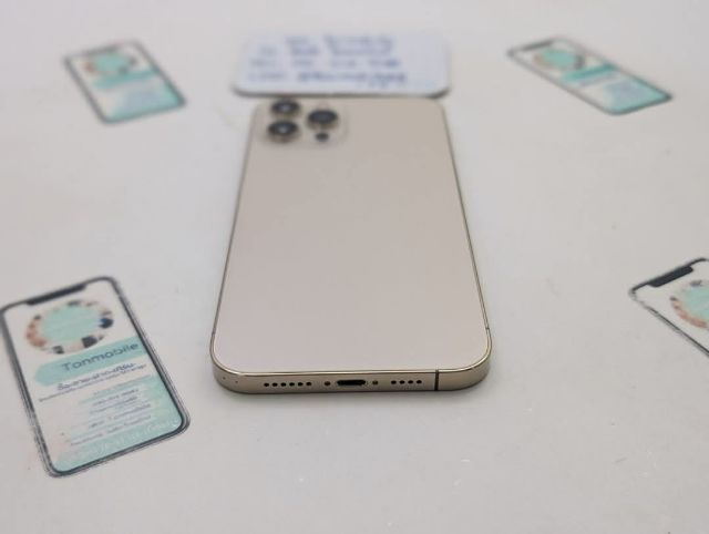 ขาย เทิร์น iPhone 12 Pro Max 256 Gb Gold ศูนย์ไทย มีตัวเครื่องอย่างเดียว ไม่มีอุปกรณ์อื่น สุขภาพแบต 68เพียง 9,390 บาท ครับ รูปที่ 5
