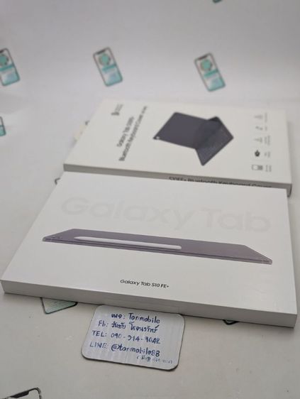 256 GB Samsung Galaxy Tab S10 Fe Plus Wifi ศูนย์ไทย สภาพใหม่เอี่ยม ประกันยาว อุปกรณ์ครบกล่อง พร้อม Keyboard เพียง 13,990 บาท เท่านั้น ครับ 