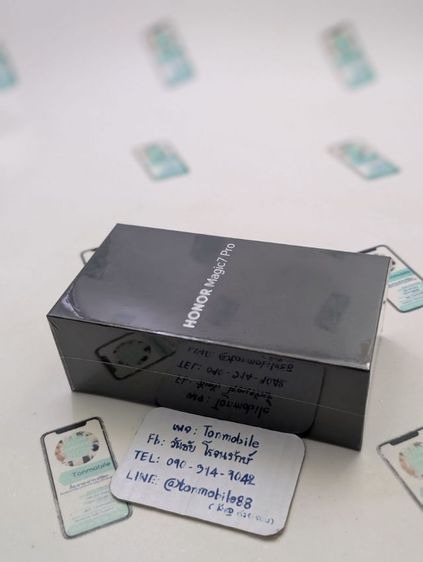 ขาย เทิร์น Honor Magic 7 Pro สี Blue ศูนย์ไทย ของใหม่มือ 1 อุปกรณ์แท้ครบยกกล่อง เพียง 18,990 บาท เท่านั้น ครับ 