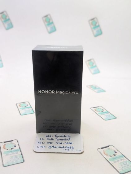 ขาย เทิร์น Honor Magic 7 Pro สี Blue ศูนย์ไทย ของใหม่มือ 1 อุปกรณ์แท้ครบยกกล่อง เพียง 18,990 บาท เท่านั้น ครับ  รูปที่ 2
