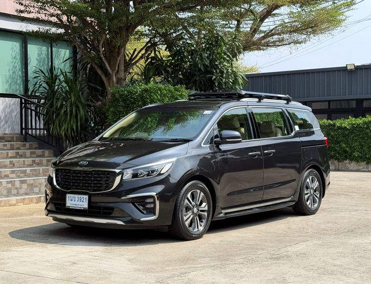 Kia Grand Carnival 2020 2.2 SXL Utility-car ดีเซล ไม่ติดแก๊ส เกียร์อัตโนมัติ ดำ รูปที่ 4