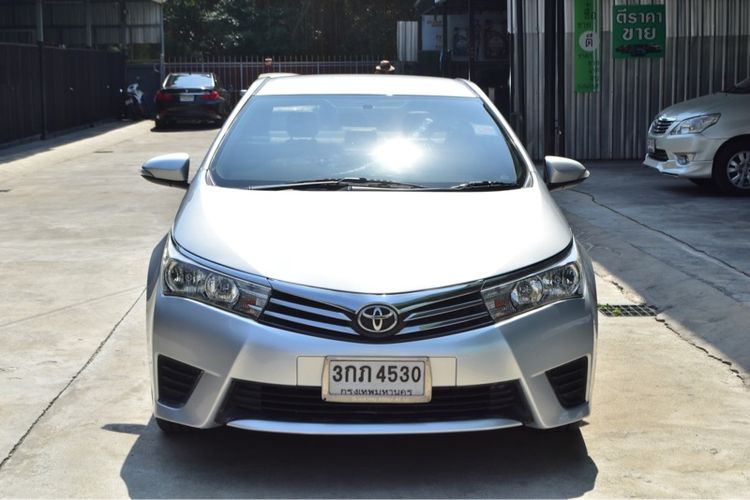 Toyota Altis 2014 1.6 G Sedan เบนซิน ไม่ติดแก๊ส เกียร์อัตโนมัติ เทา รูปที่ 2