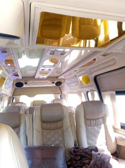 Toyota Commuter 2016 3.0 Van ดีเซล ไม่ติดแก๊ส เกียร์ธรรมดา ขาว รูปที่ 2