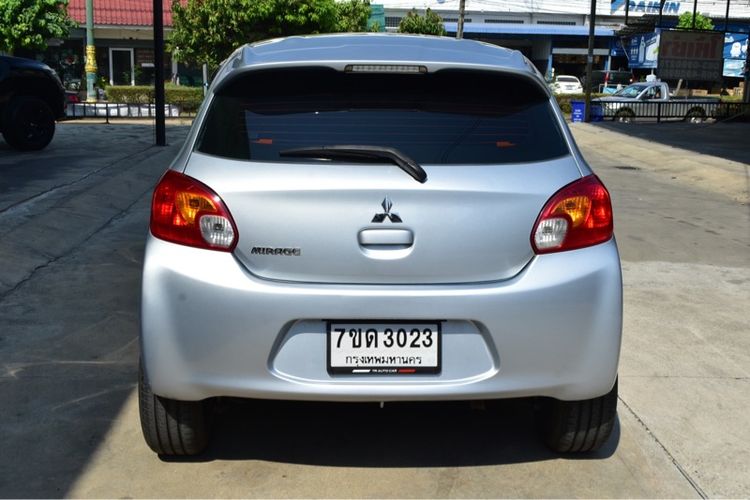 Mitsubishi Mirage 2013 1.2 GLX Sedan เบนซิน ไม่ติดแก๊ส เกียร์อัตโนมัติ เทา รูปที่ 3