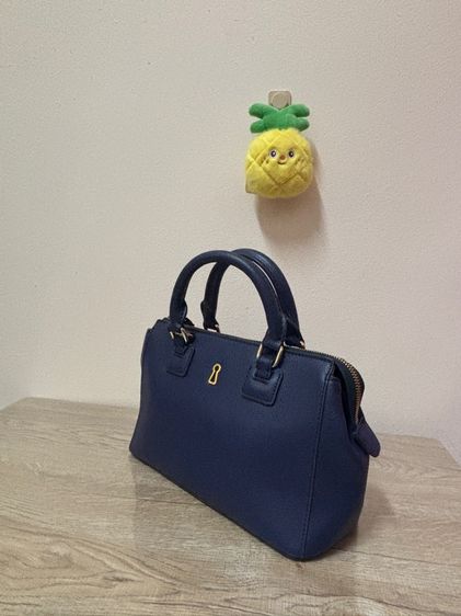 กระเป๋าถือทรง Satchel สีน้ำเงินกรมท่า รูปที่ 3