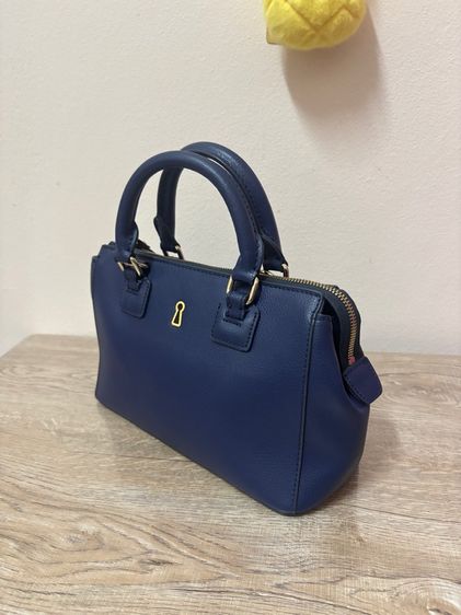 กระเป๋าถือทรง Satchel สีน้ำเงินกรมท่า รูปที่ 2