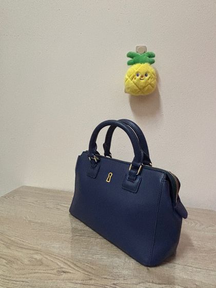 กระเป๋าถือทรง Satchel สีน้ำเงินกรมท่า รูปที่ 4