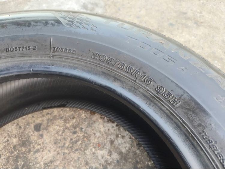 ยาง Bridgestone t005a 205 65 16 ปี 25 ชุดละ4,500 บาทครับ รูปที่ 8