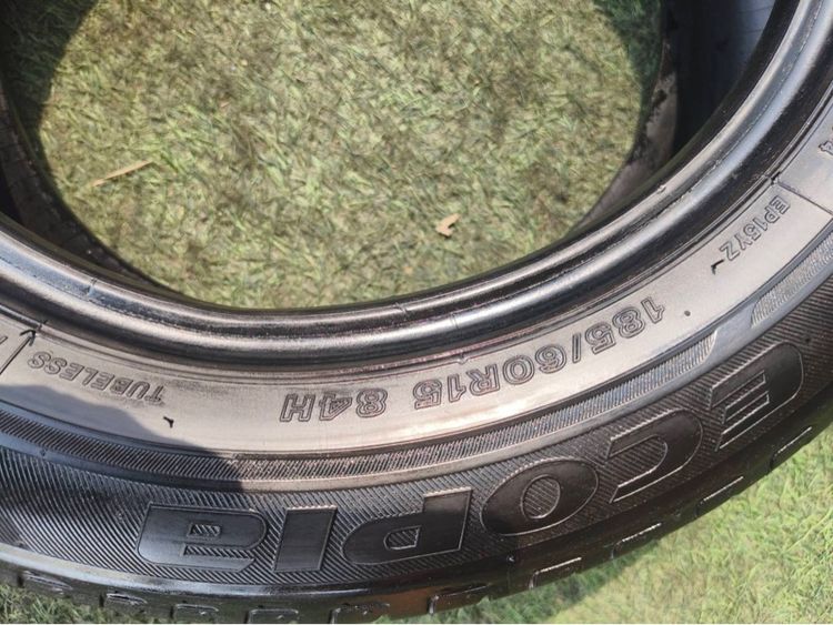 ยาง Bridgestone ecopia 150 185 60 15 ปี 25 ชุดละ 3,500 บาท รูปที่ 11