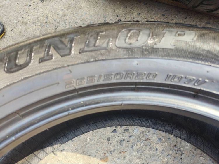 ยาง Dunlop PT3A 265 50 20 ปี 25 ชุดละ 7,000 บาทครับ รูปที่ 9