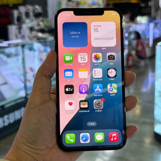 อื่นๆ 128 GB iPhone12 Pro Max 128GB สีฟ้า เครื่องศูนย์ โมเดลTH สภาพสวยมากๆ🥰🥰
