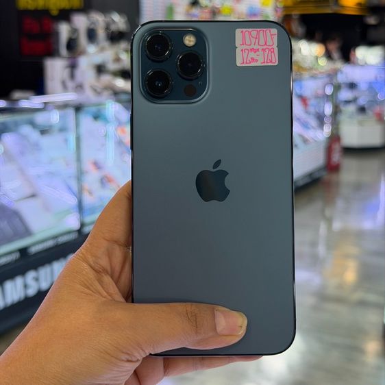 iPhone12 Pro Max 128GB สีฟ้า เครื่องศูนย์ โมเดลTH สภาพสวยมากๆ🥰🥰 รูปที่ 9