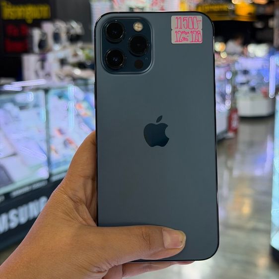 iPhone12 Pro Max 128GB สีฟ้า เครื่องศูนย์ โมเดลTH สภาพสวยมากๆ🥰🥰 รูปที่ 2