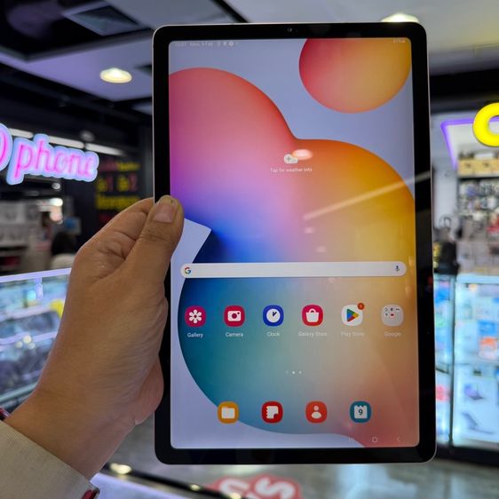 64 GB Samsung Tab S6 Lite WiFi สีชมพู เครื่องศูนย์🔥🔥