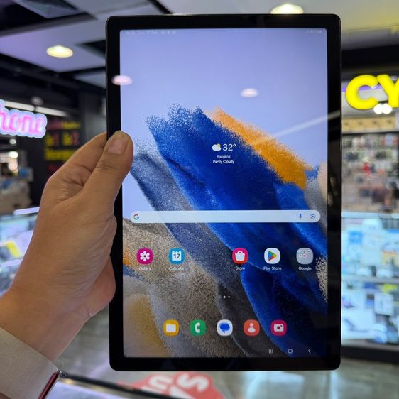 Samsung Tab A8 10.5" ใส่ซิม(CellularและWiFi) สีดำ เครื่องศูนย์ สภาพสวยมาก จอ10.5นิ้ว แรม4รอม64 🔥🔥 รูปที่ 2