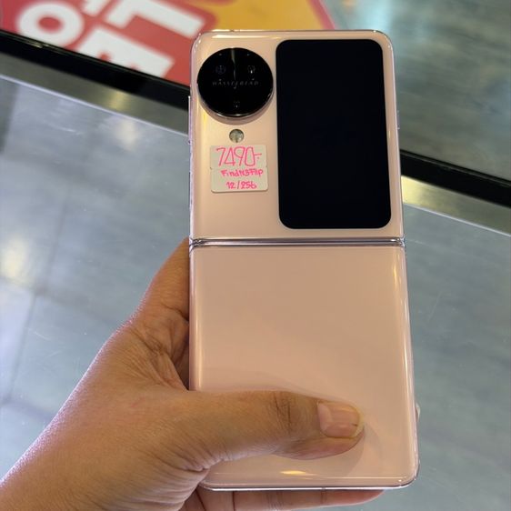 Oppo Find N3 Flip สีชมพู เครื่องศูนย์ สภาพสวยมากๆ จอ6.8นิ้ว แรม12รอม256 Dimensity9200 กล้อง50ล้าน(3ตัว)🔥🔥 รูปที่ 2