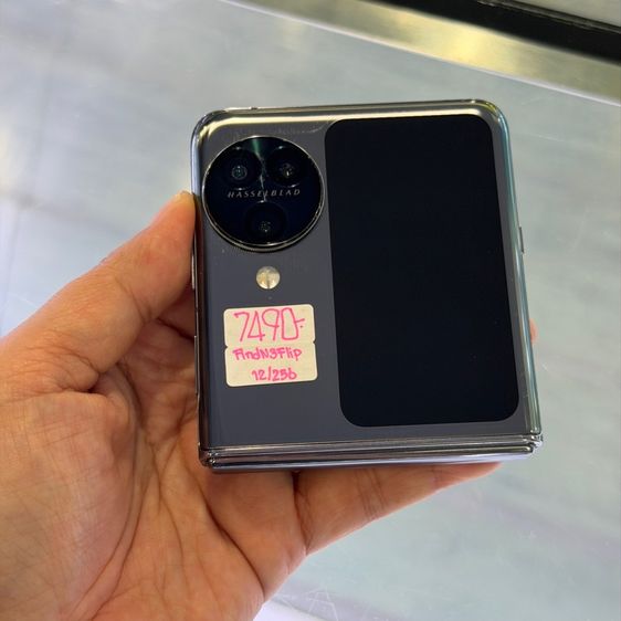 Oppo Find N3 Flip สีดำ เครื่องศูนย์ สภาพสวยมาก จอ6.8นิ้ว แรม12รอม256 Dimensity9200 กล้อง50ล้าน(3ตัว)🔥🔥 รูปที่ 7