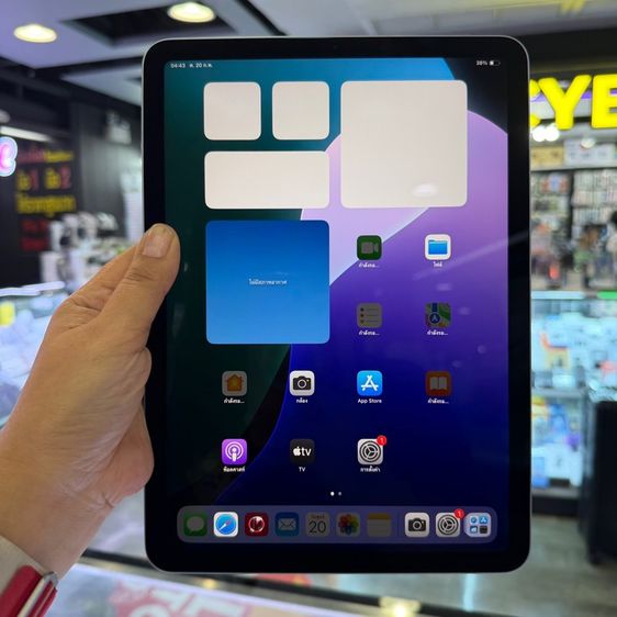 Apple 64 GB iPad Air4 64GB WiFi สีฟ้า เครื่องศูนย์ โมเดลTH สภาพสวยมากๆ🥰🥰