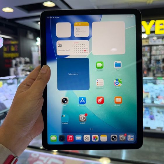 Apple 64 GB iPad Air5 64GB M1 WiFi สีดำ เครื่องศูนย์ โมเดลTH สภาพสวย จอ10.9นิ้ว ชิปM1 เครื่องใช้งานดีเยี่ยม🥰🥰