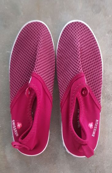 SWISS RUN UK 42 สีชมพูเข้ม รูปที่ 3