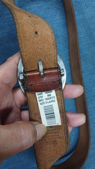 เข็มขัดหนังแท้ aeo เอว 36 ถึง 42
กว้าง 1.4 ยาวรวมหัว 46.7
หัวสวย หนังสวย นิ่ม สภาพหล่อ รูปที่ 10